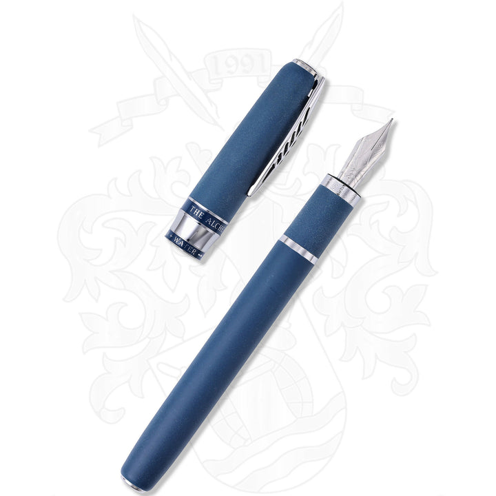 Pineider Alchemist Kilauea Blue Fountain Pen