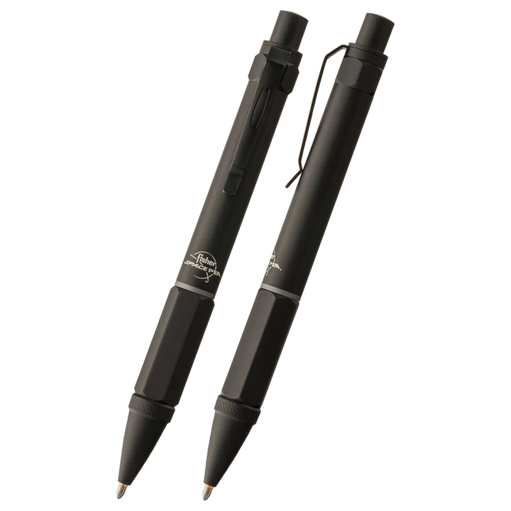 Fisher Space Pen Black Anodized Aluminum Clutch Pen - Ballpoint