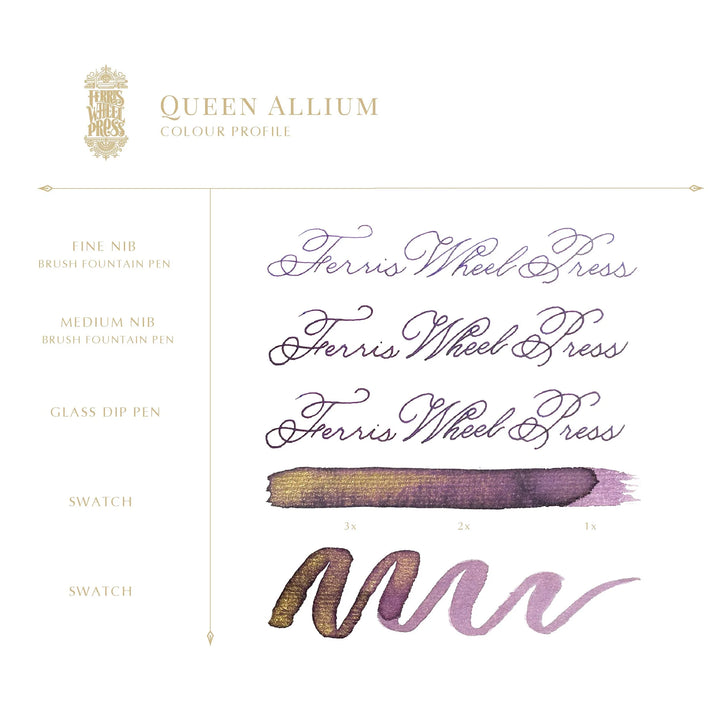 Ferris Wheel Press - Queen Allium Ink 38ml