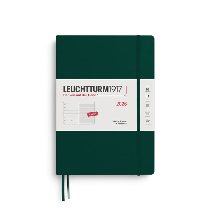 Leuchtturm Weekly Planner & Notebook 2026