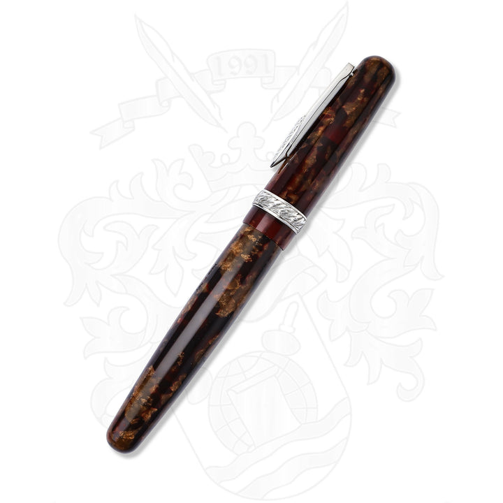 Stipula Etruria Amber Fountain Pen