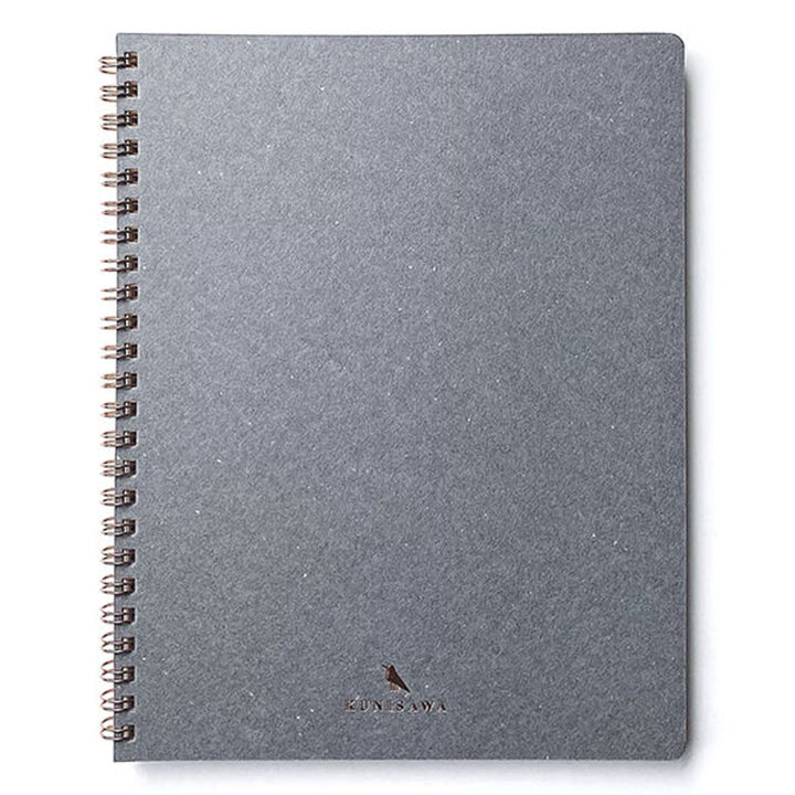 The Executive Ring Notebook - Grey | KUNISAWA JAPAN