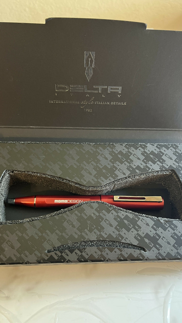 Delta Design Momo Alumina Red Limited Edition Ballpoint Pen