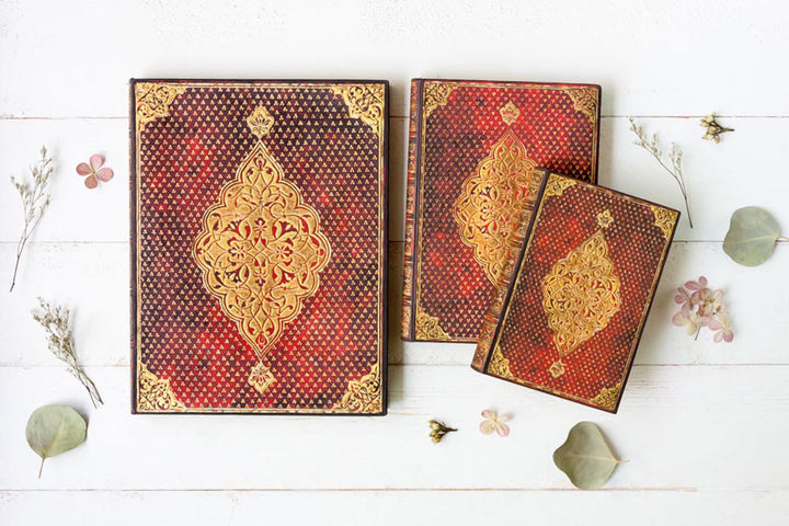 Paperblanks Golden Trefoil Journal.