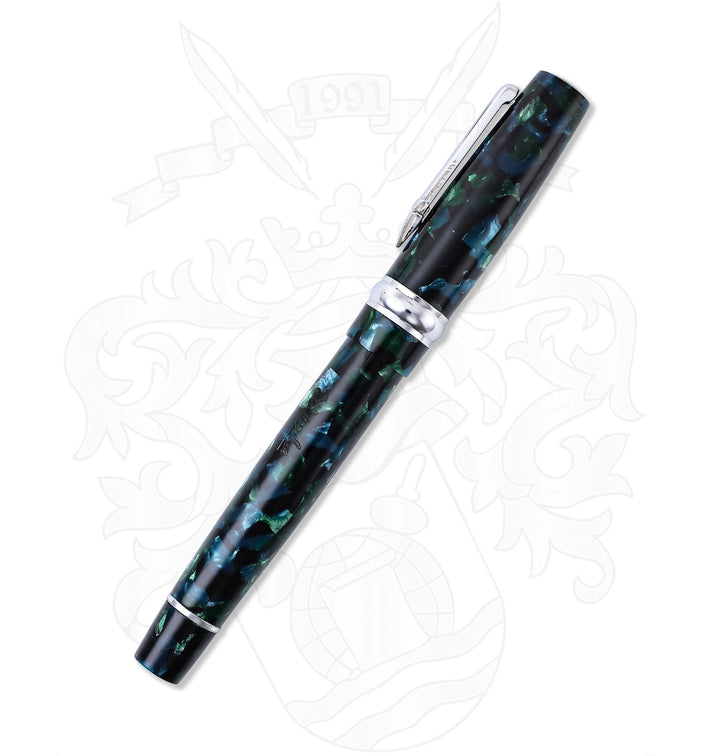 Stipula Novencento Green Aqua Rollerball