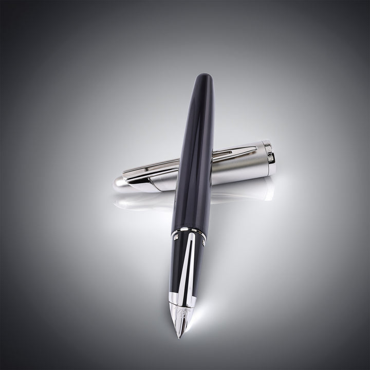 Waterman Edson Black Diamond Fountain Pen
