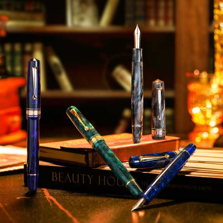 OMAS Bologna Grigio Luminoso Fountain Pen