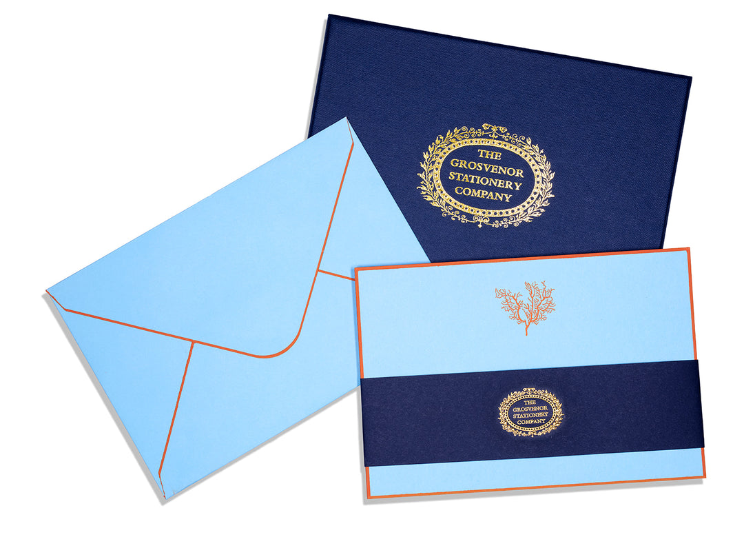 Grosvenor Cards &amp; Envelopes - Coral (10ct.)