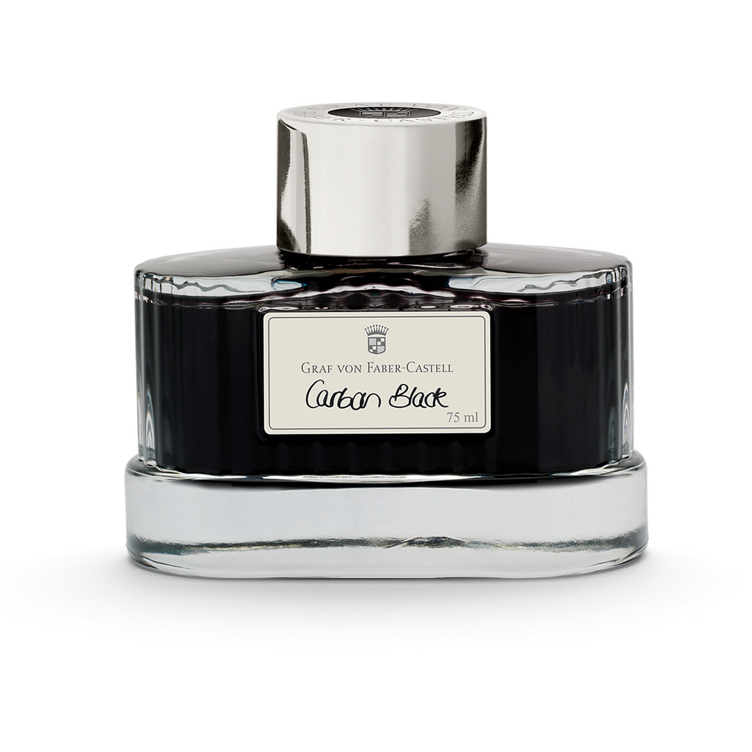 Graf von Faber-Castell 75ml Ink Bottle - Carbon Black