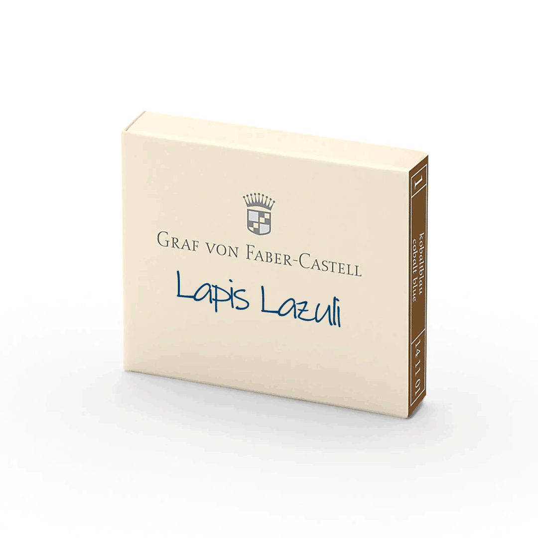 Graf von Faber-Castell Lapis Lazuli Ink Cartridges | Box of 6