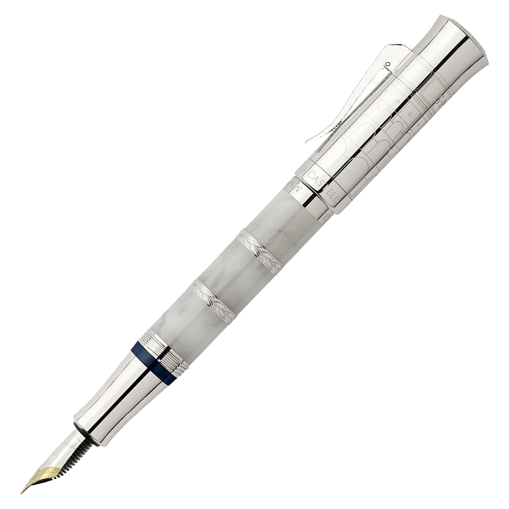 Graf von Faber-Castell Pen Of The Year 2018 White Fountain Pen