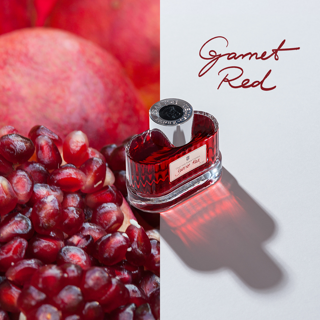 Graf von Faber-Castell 75ml Ink Bottle - Garnet Red