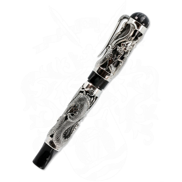 Montegrappa Limited Edition Silver Dragon Fountain Pen