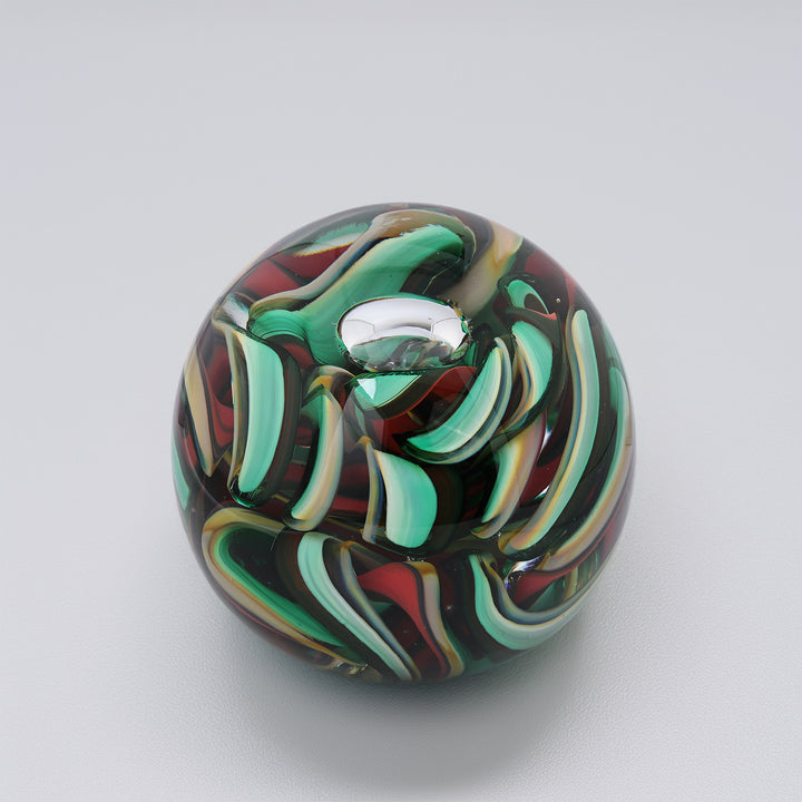 Hudson Glass Handblown Glass Ribbon Paperweight