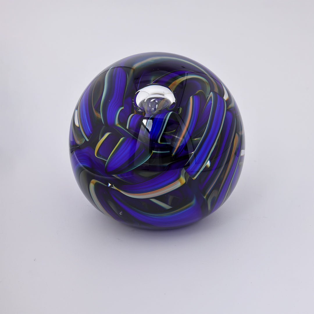 Hudson Glass Handblown Glass Ribbon Paperweight