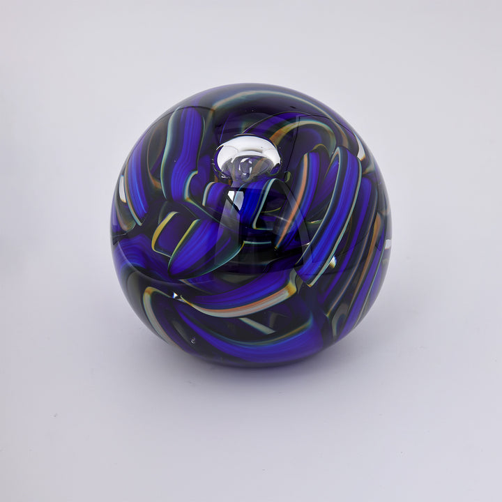 Hudson Glass Handblown Glass Ribbon Paperweight