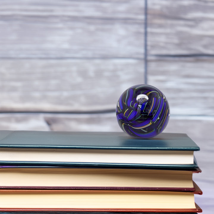 Hudson Glass Handblown Glass Ribbon Paperweight