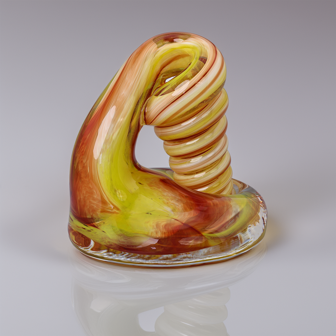 Hudson Glass Handblown Glass Pen Holder