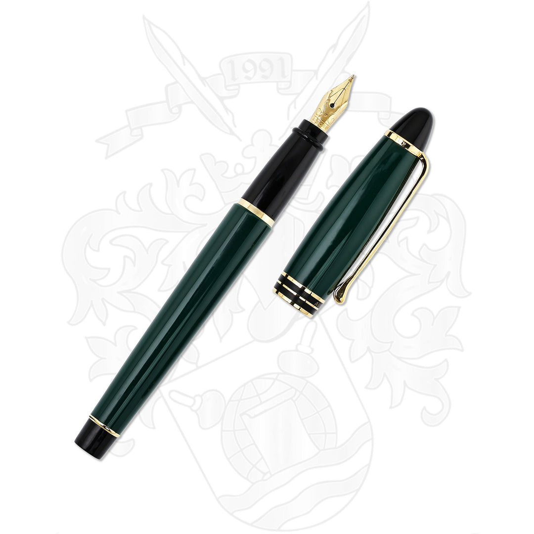 Aurora Ipsilon Fountain Pen – Green