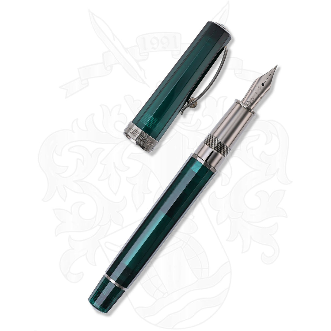 Omas Arte Italiana Vision Liquid Green Fountain Pen