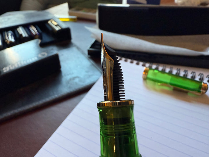 Pelikan M800 Green Demonstrator