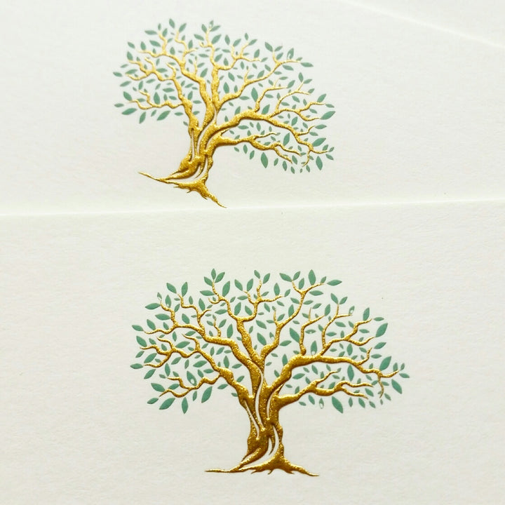 Grosvenor Cards & Envelopes - Olive Tree (10ct.)