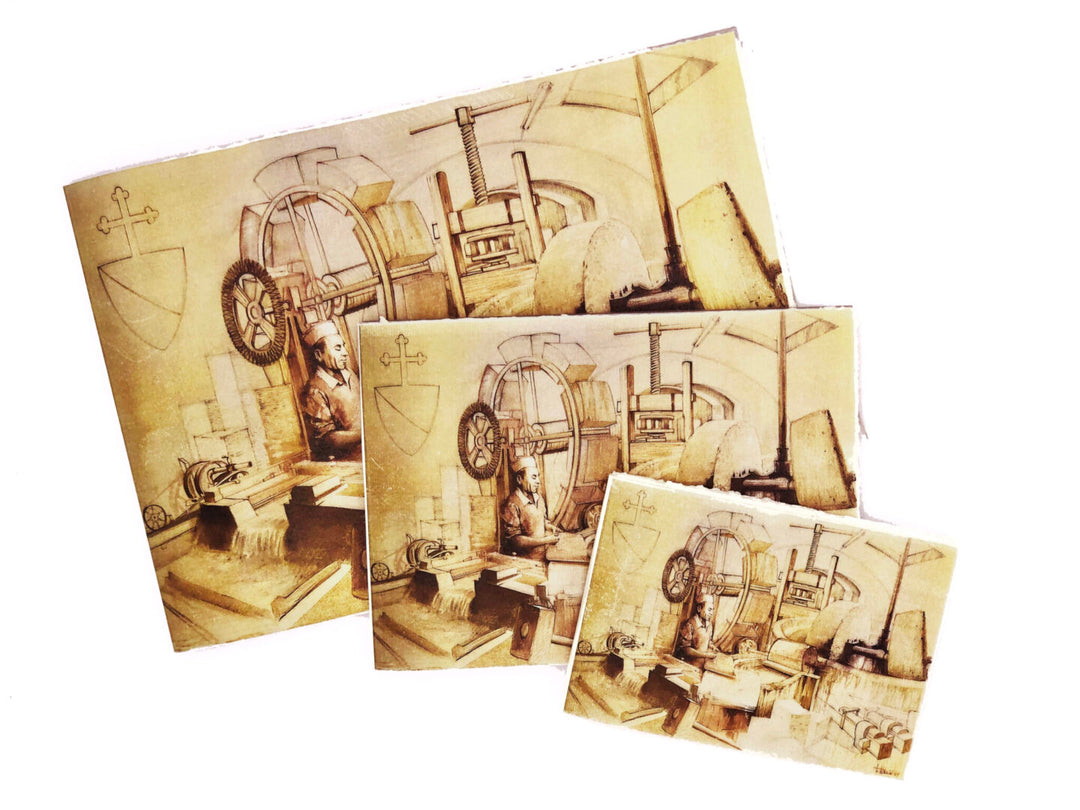 Amalfi Paper Watercolour Album / Sketchbook / Notebook with Untouched Edges | Amatruda Italy