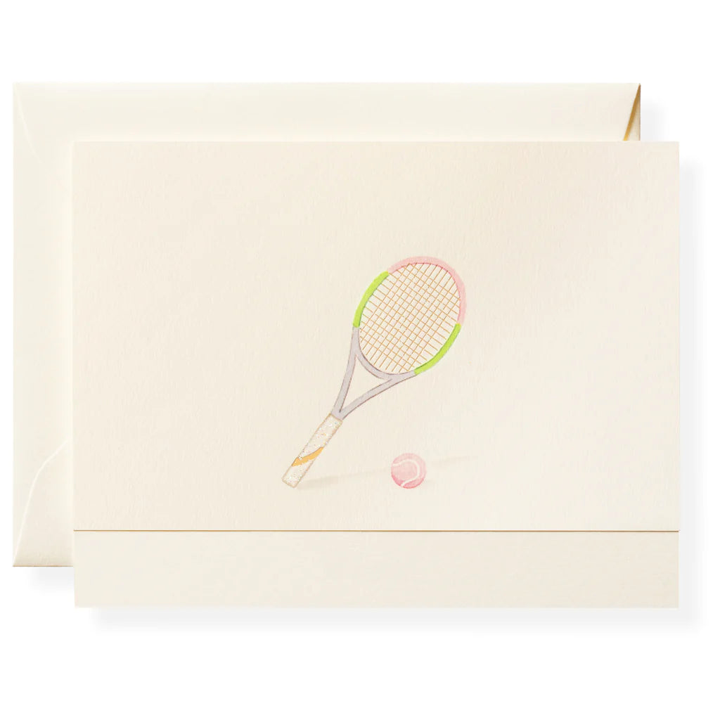 Karen Adams - Tennis Club Notecard Box (x8)
