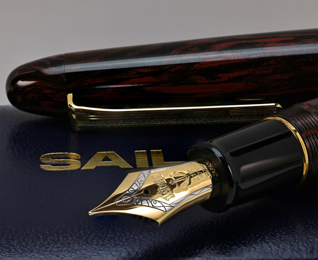 Sailor KOP The King of Pen Profit Ebonite 21k Fountain Pen