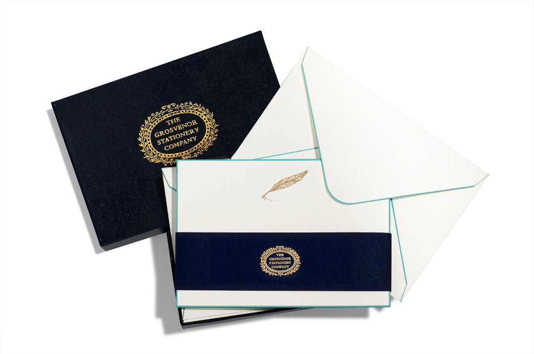 Grosvenor Cards &amp; Envelopes - The Quill (10ct.)