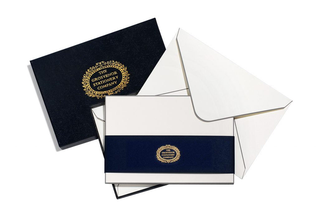 Grosvenor Cards & Envelopes - Funky Colours - Grey (10ct.)