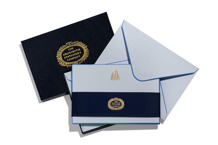 Grosvenor Cards & Envelopes - Yacht (10ct.)
