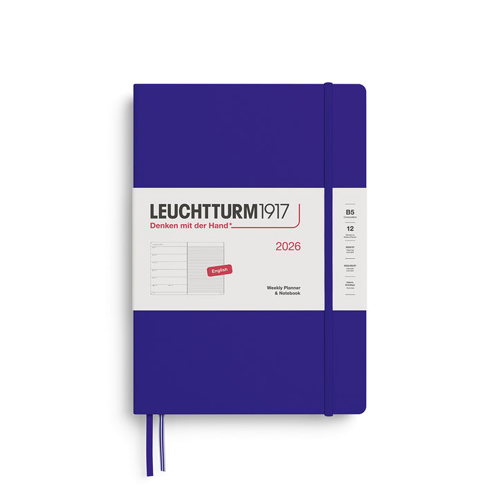 Leuchtturm Weekly Planner & Notebook 2026
