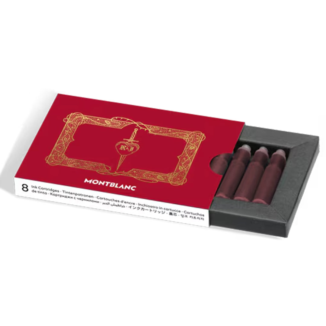 Montblanc Meisterstück Romeo & Juliet Ink Cartridges - Verona Red