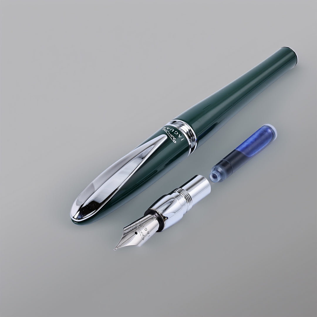 Jaguar By Aquila British Green Fountain Pen