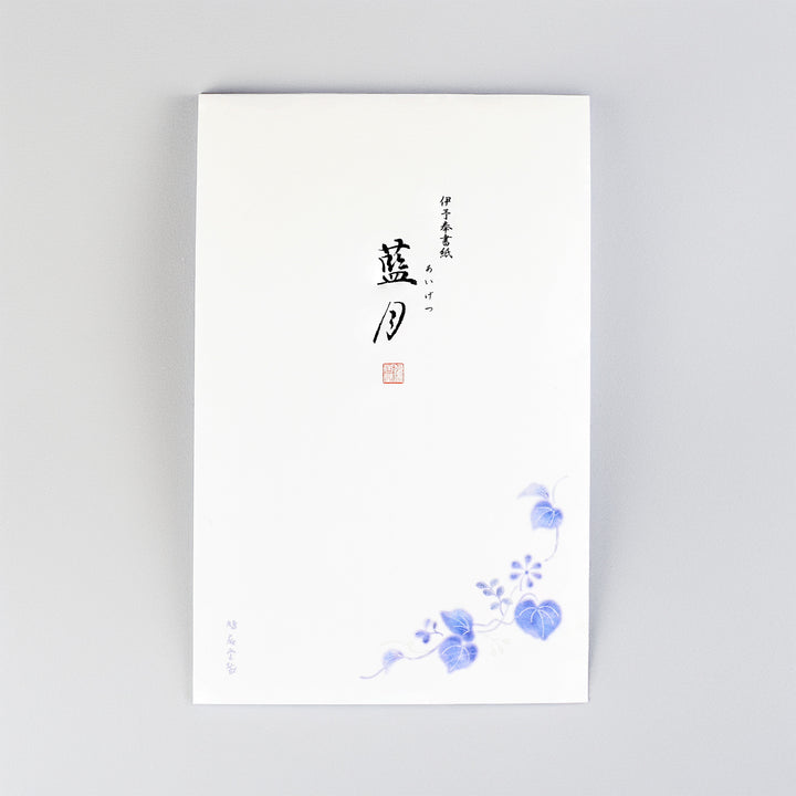 Japanese Paper Floral Design Embossing Notepad - Aizuki A5 | 鸠居堂
