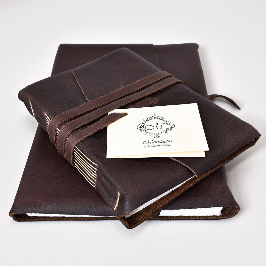 Handcrafted Italian Leather Journal with Amalfi Paper