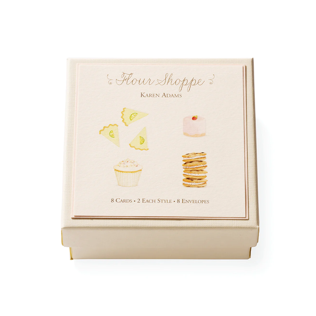 Hand-Glittered Gift Enclosure Box - Cards & Envelopes