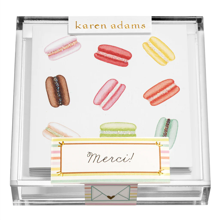 Karen Adams Macarons Gift Enclosures Cards & Envelopes (Individual)