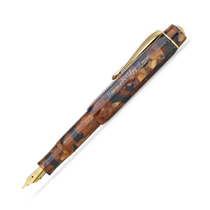 Kaweco Art Sport Fountain Pen in Hickory Brown