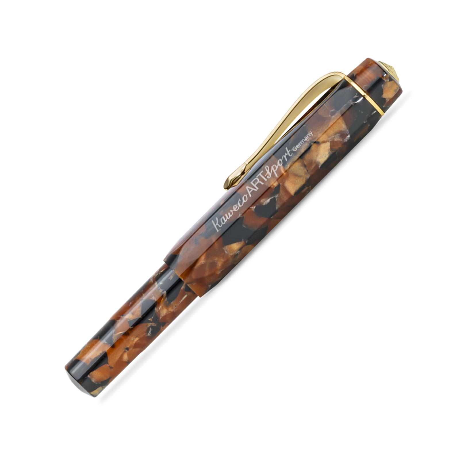 Kaweco Art Sport Fountain Pen in Hickory Brown