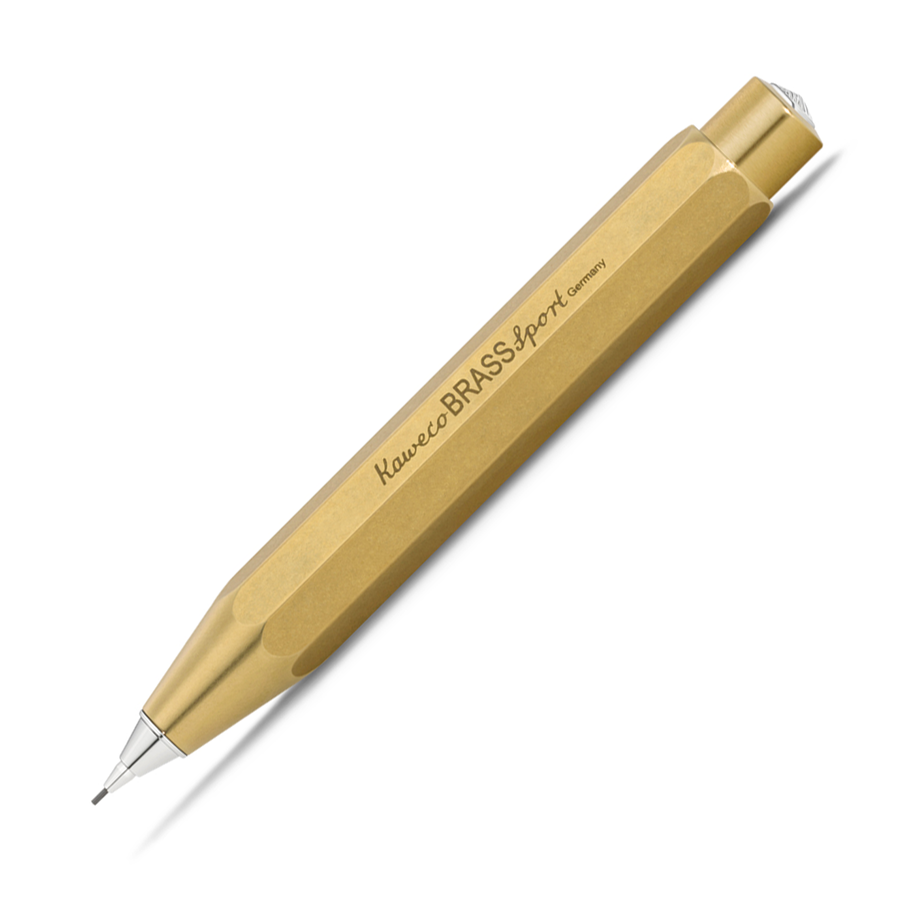 VINTAGE CARAN D ACHE GOLD PLATED 0.5mm MECHANICAL PENCIL-DIGITAL 10 YEARS.