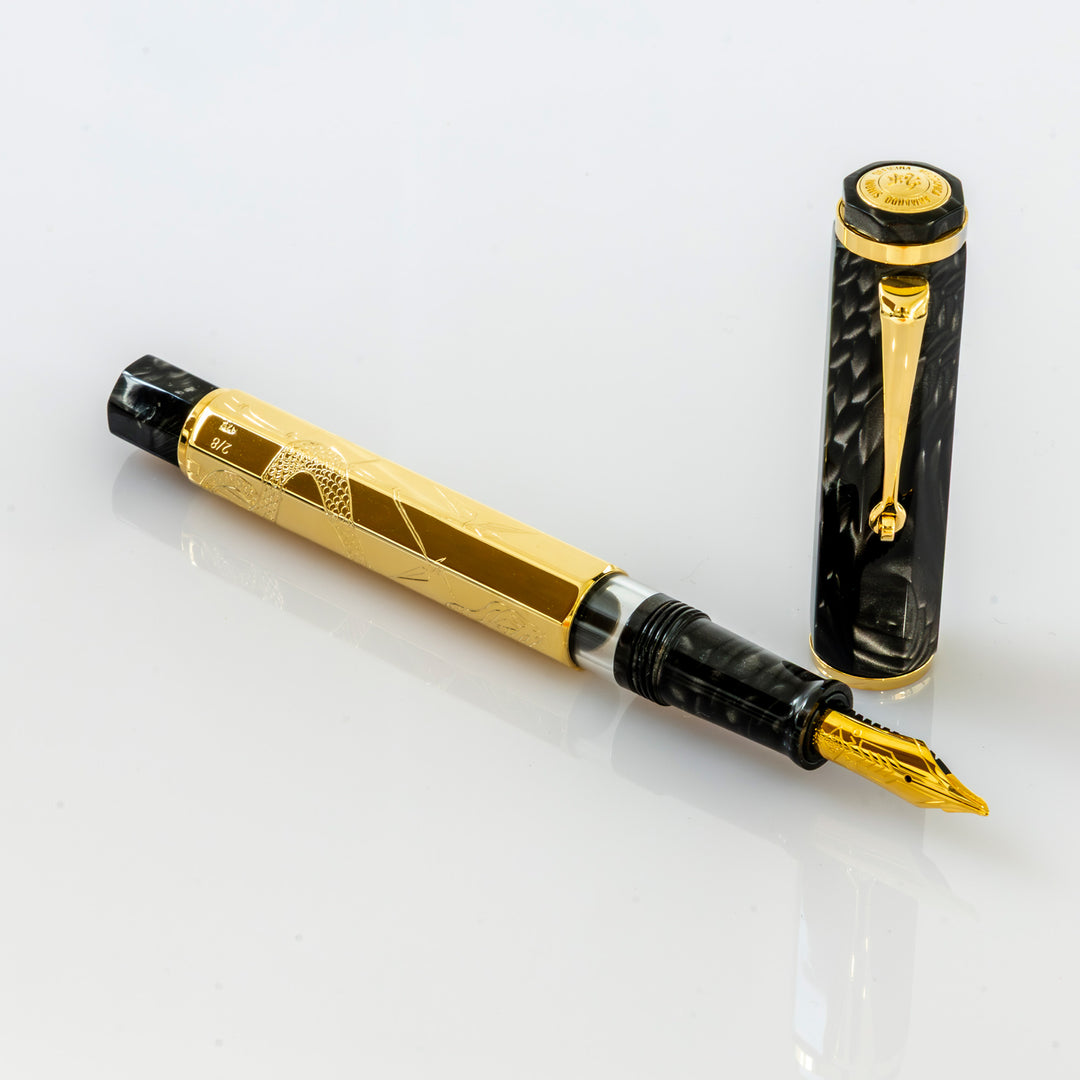 Omas King Cobra Vermeil Limited Edition Foutain Pen