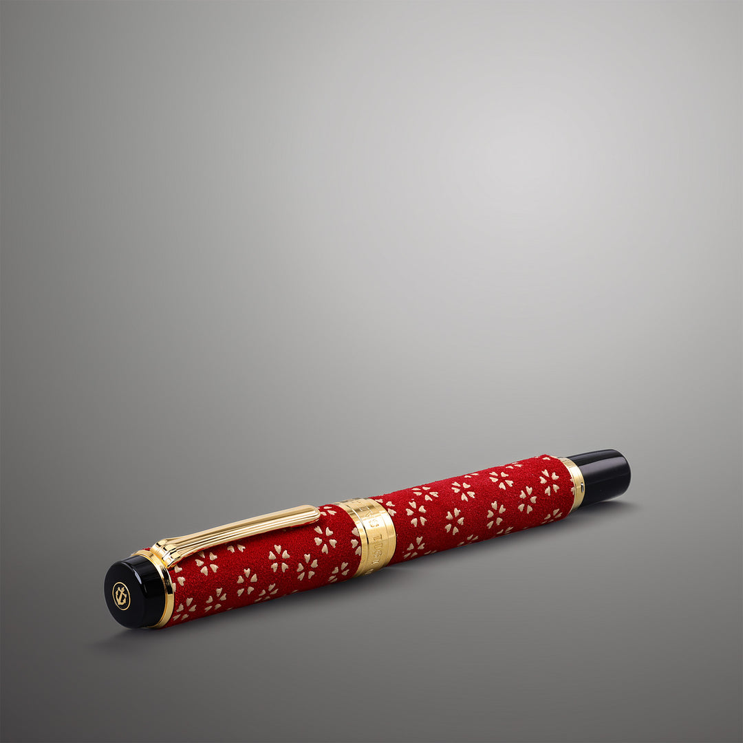 Sailor Koshu Inden Sakura Red Fountain Pen