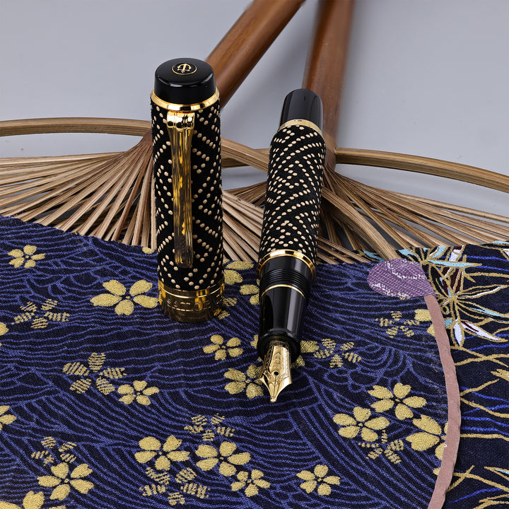 Sailor Koshu Inden Saya Black W/Gold