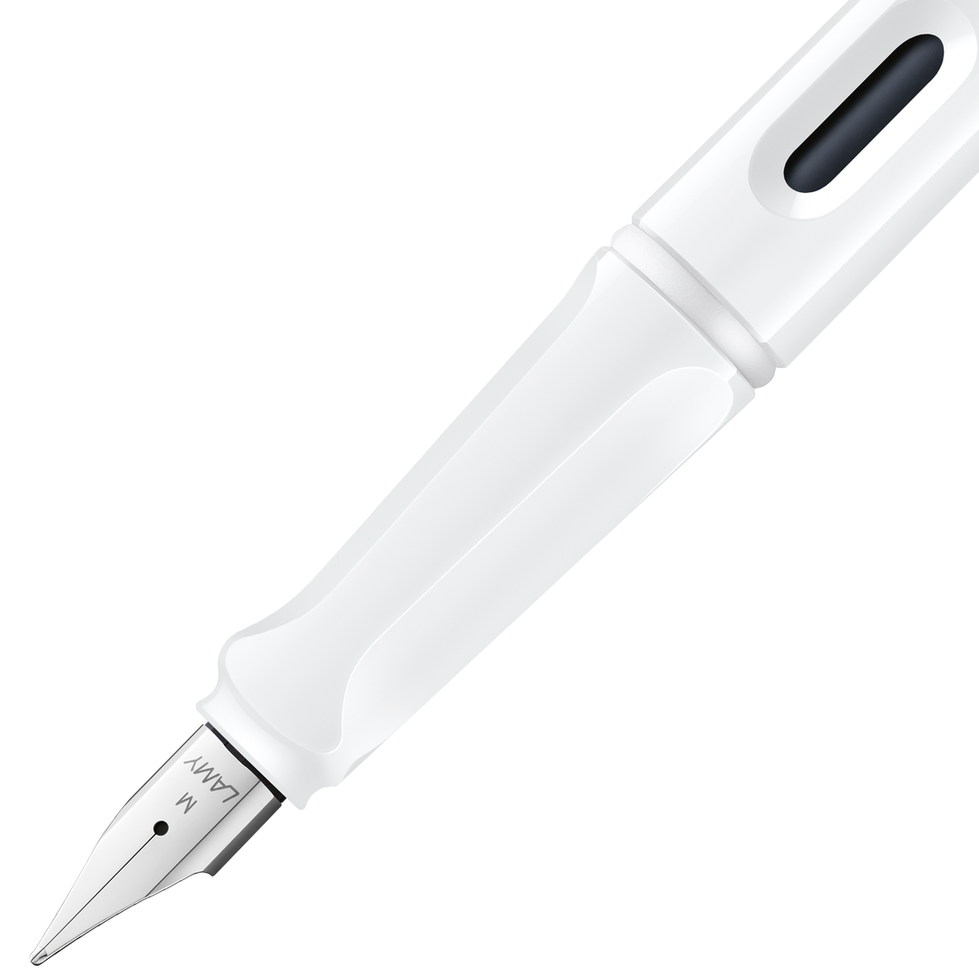 Lamy Safari Fountain Pen - All White Multi