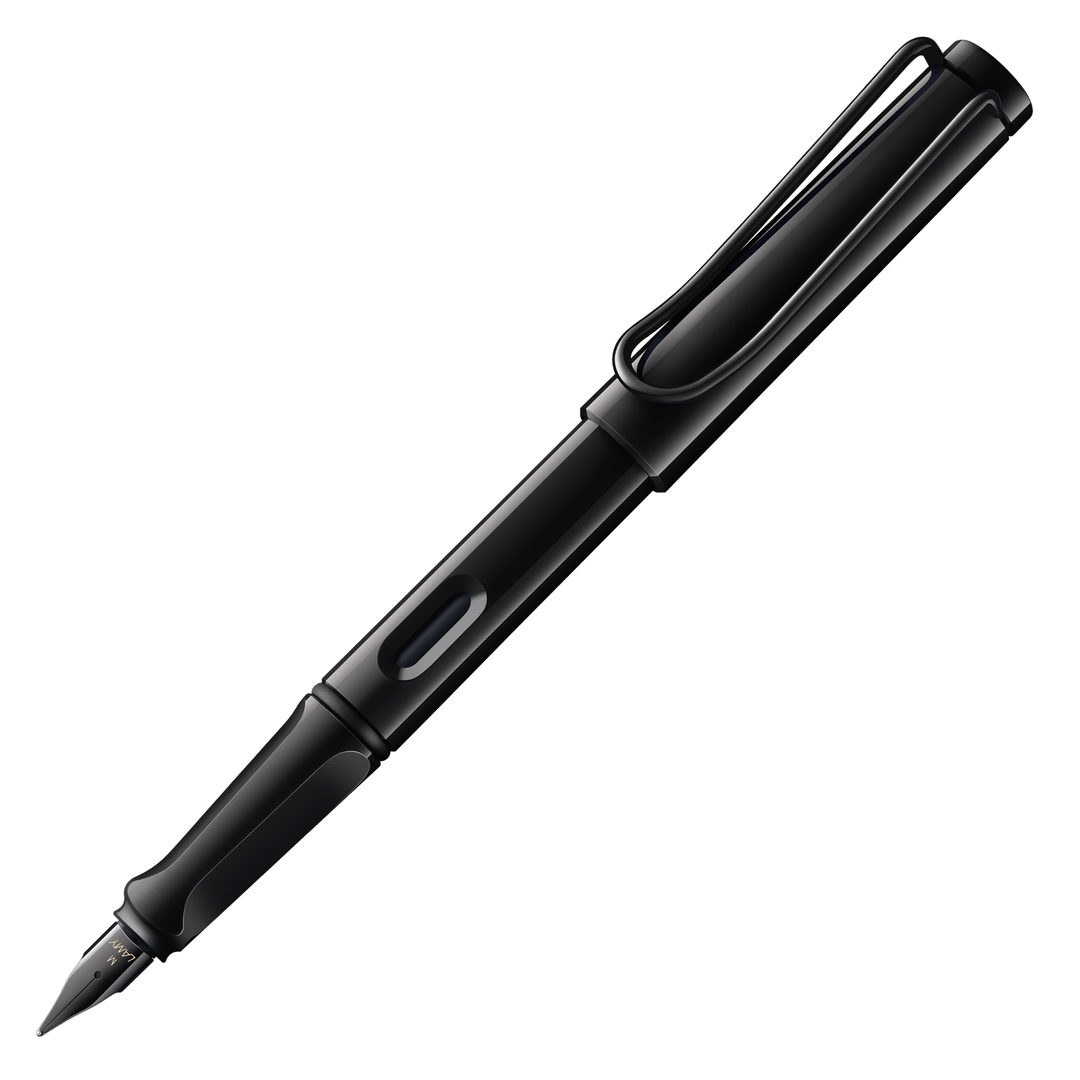 Lamy Safari Fountain Pen - All Black Multi
