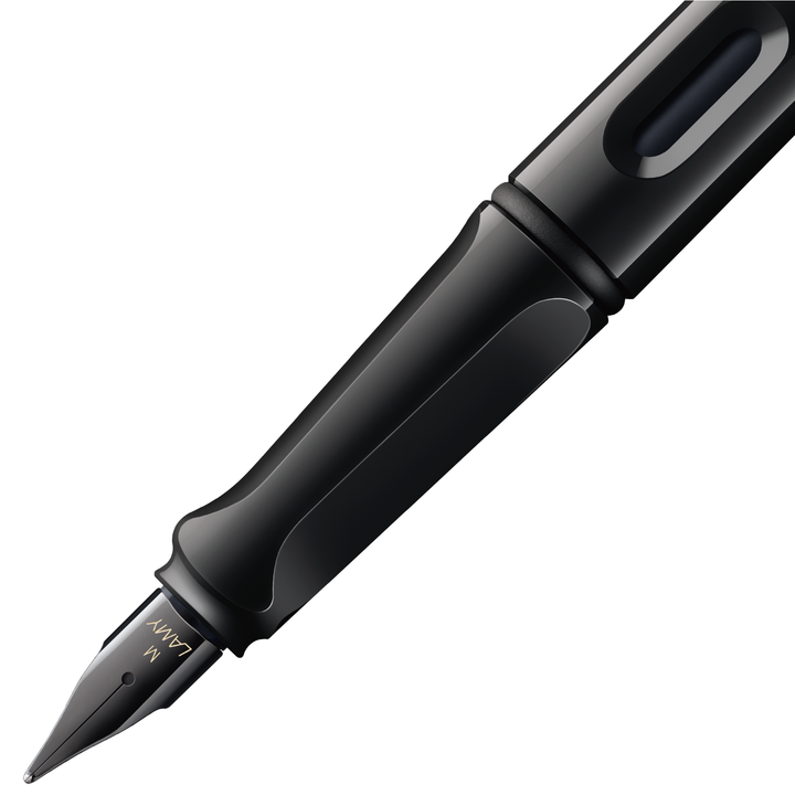Lamy Safari Fountain Pen - All Black Multi