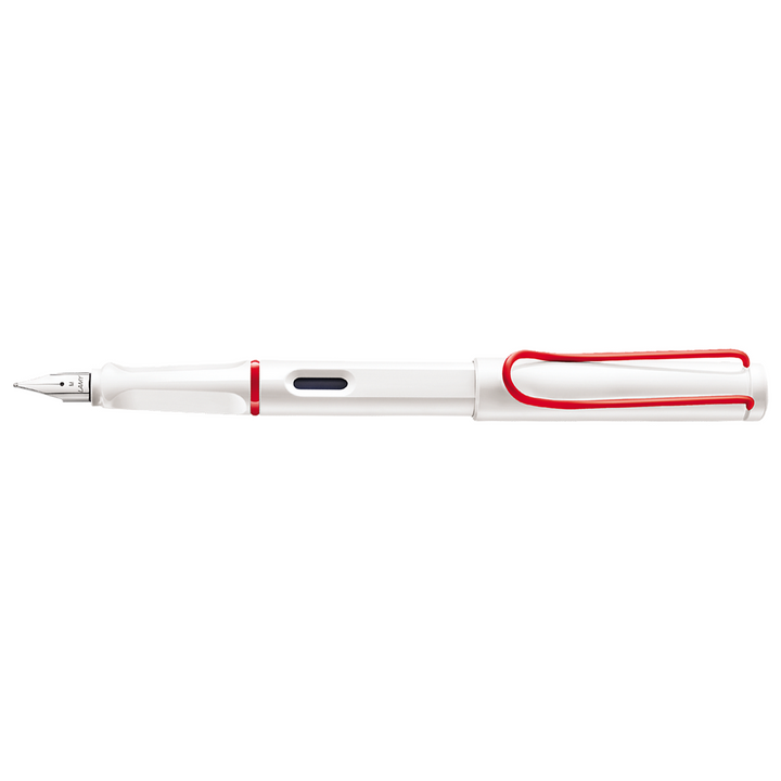 Lamy Safari Fountain Pen - White/ Red