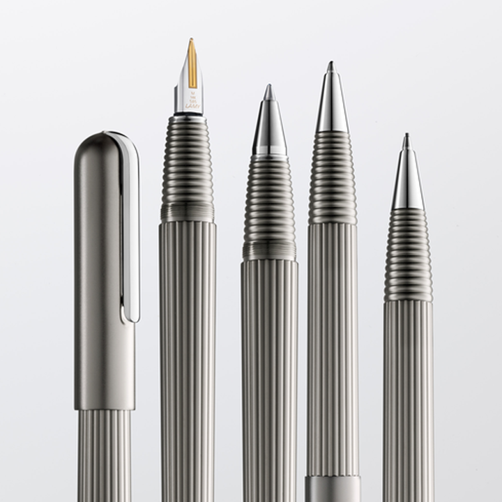 Lamy Imporium Mechanical Pencil - Titanium & Platinum